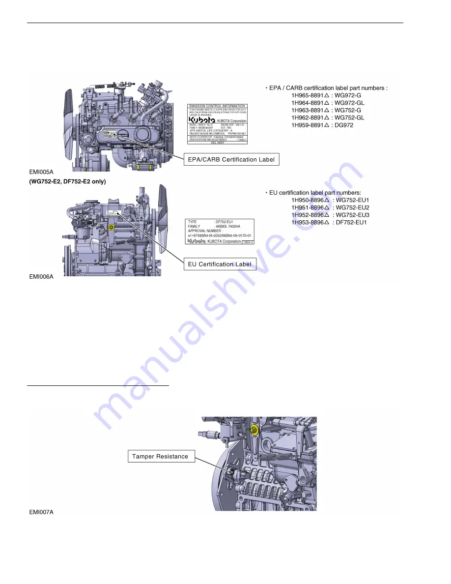 Kubota DG972 E2 Applications Manual Download Page 25