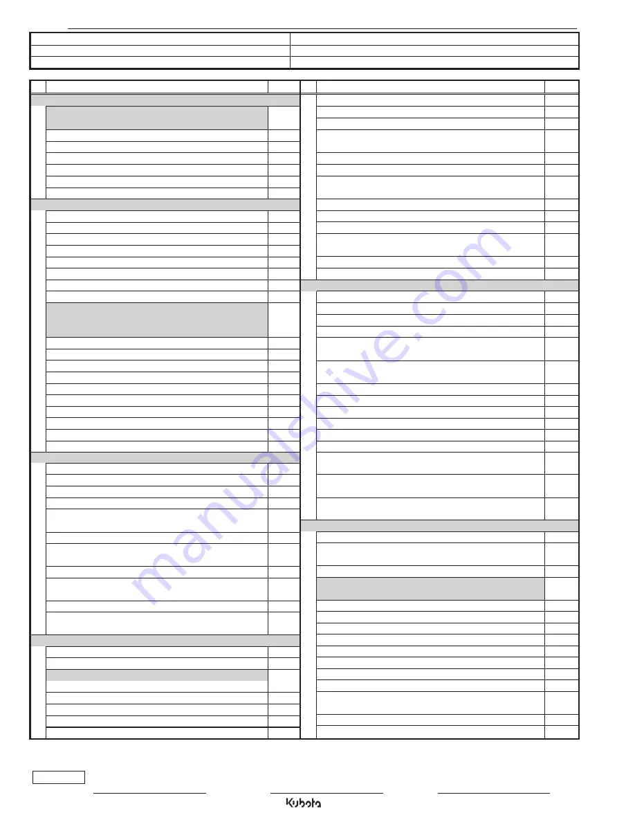 Kubota DG972 E2 Applications Manual Download Page 64