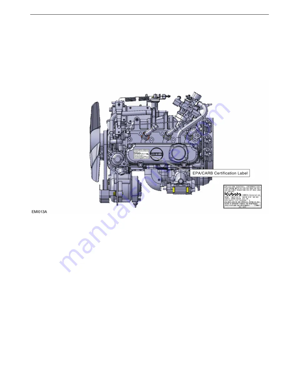 Kubota DG972 E2 Applications Manual Download Page 85