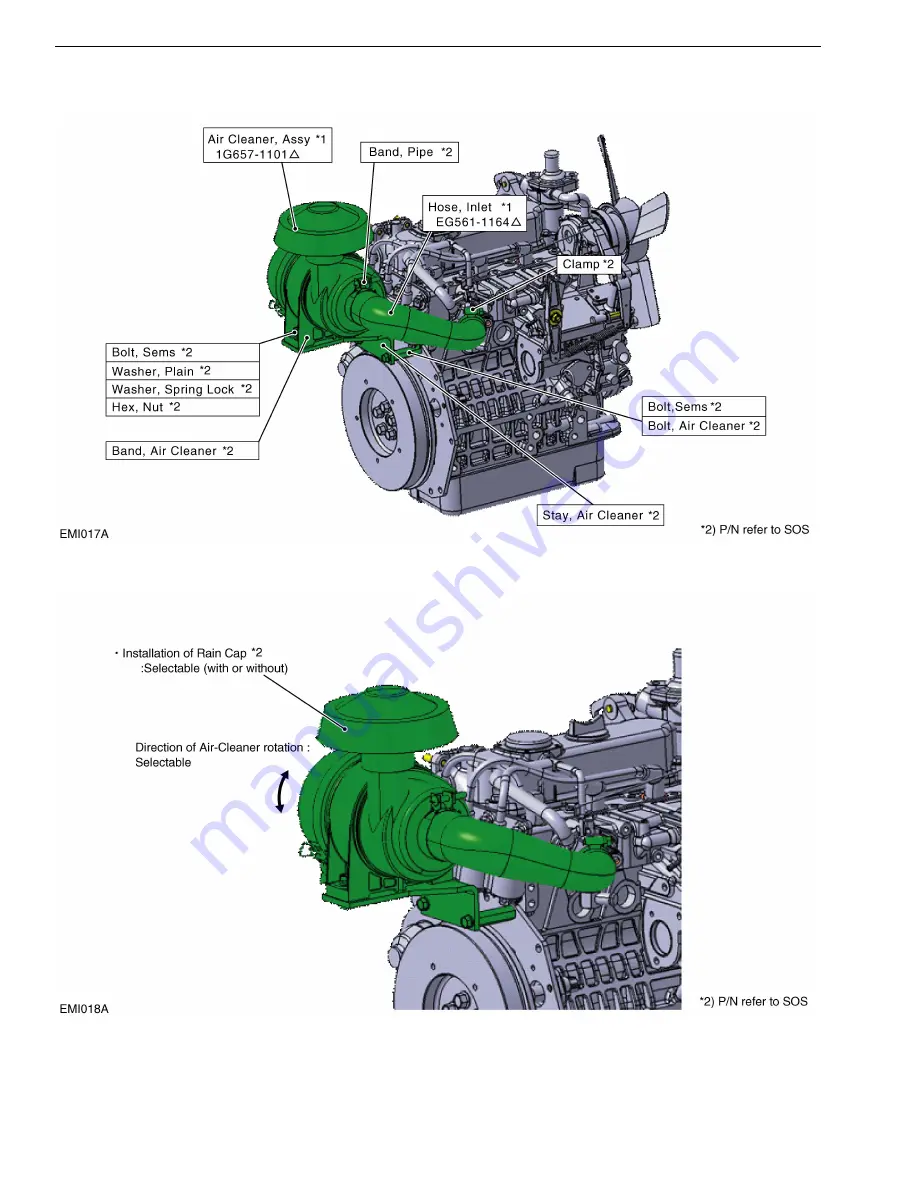 Kubota DG972 E2 Applications Manual Download Page 90