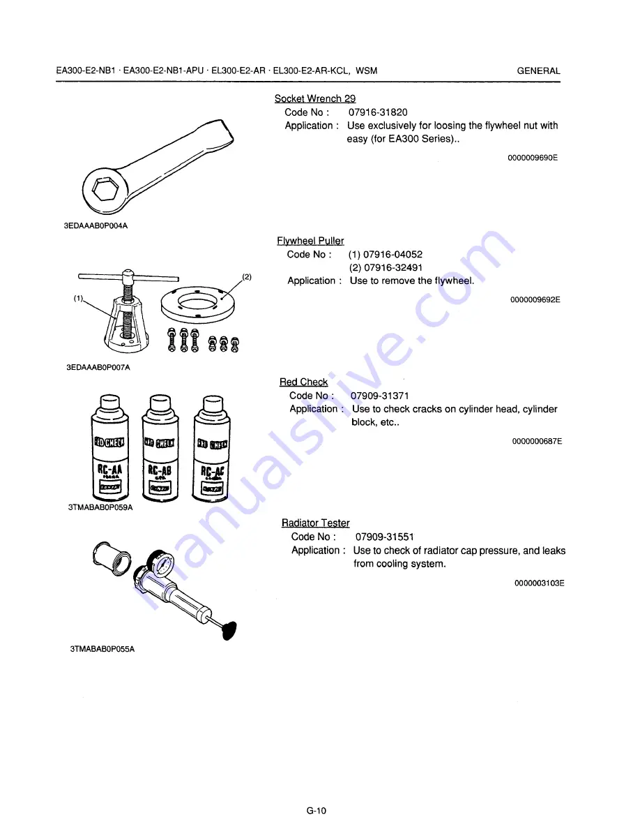 Kubota EA300-E2-NB1 Workshop Manual Download Page 24