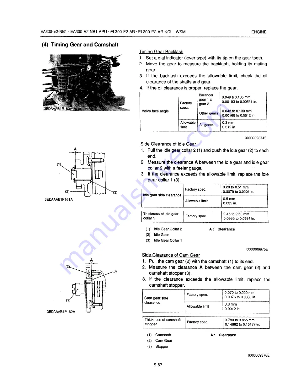 Kubota EA300-E2-NB1 Workshop Manual Download Page 119