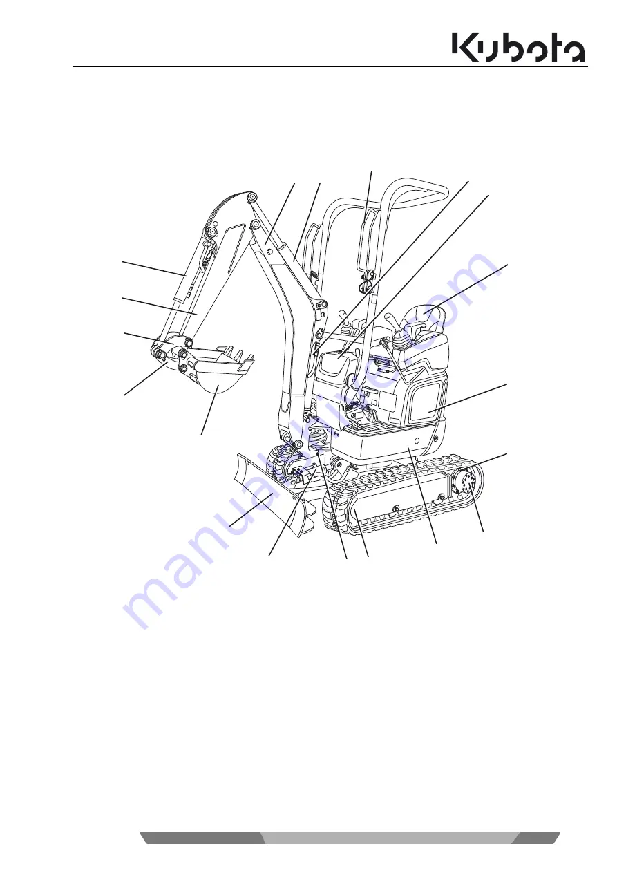 Kubota K008-5 Operating Instructions Manual Download Page 51