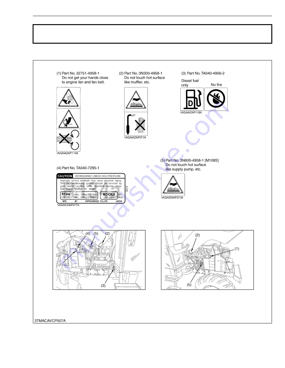 Kubota M108S Workshop Manual Download Page 7