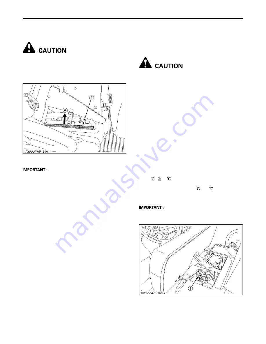 Kubota RTV500 Operator'S Manual Download Page 62