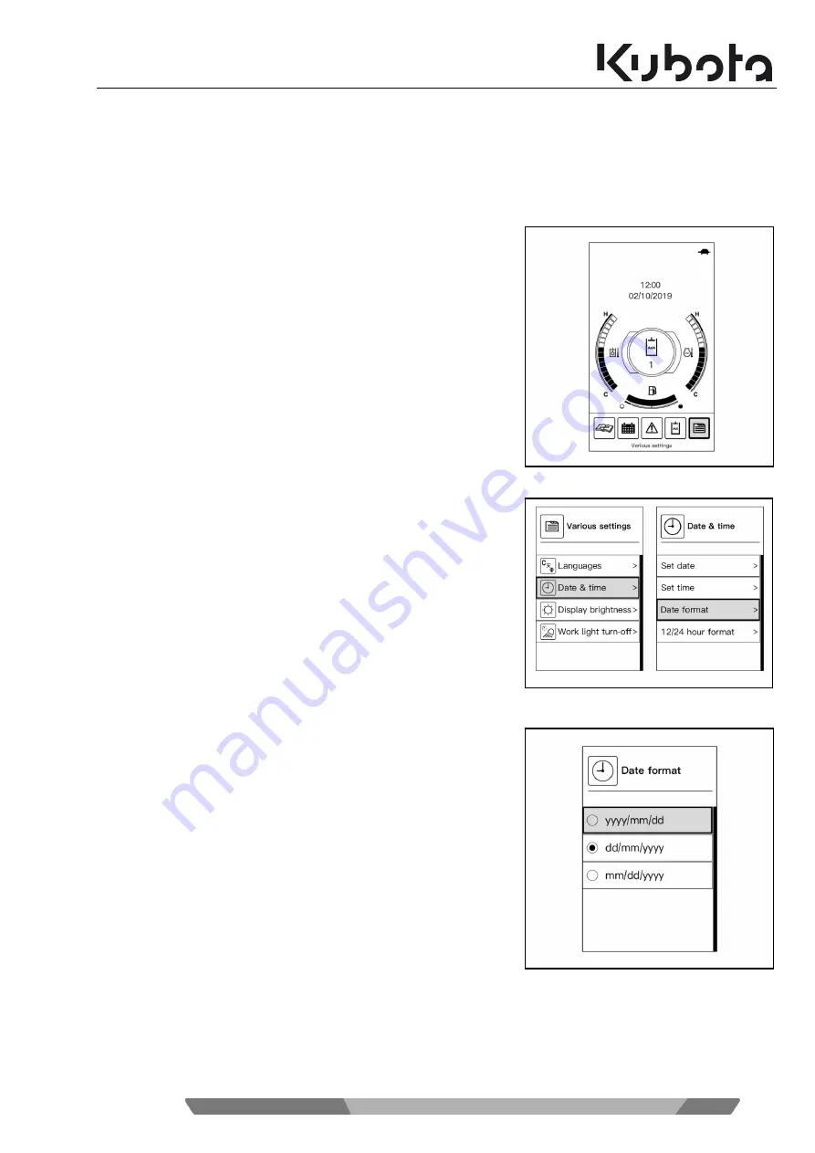 Kubota U50-5 Operating Instructions Manual Download Page 81