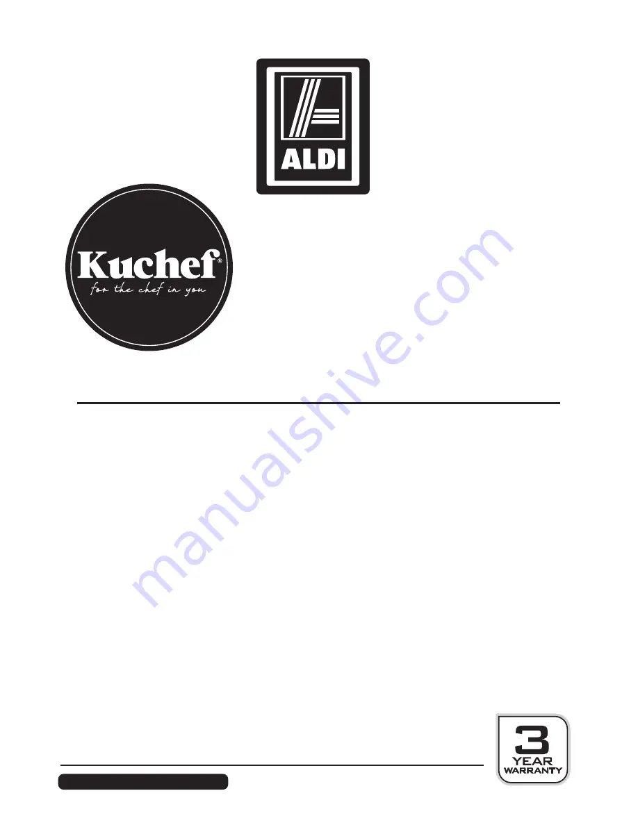 Kuchef 66135 Instruction Manual Download Page 3