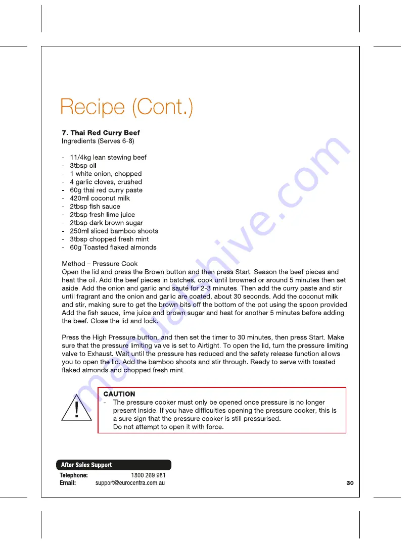 Kuchef EC-EPC-01 Instruction Manual Download Page 32