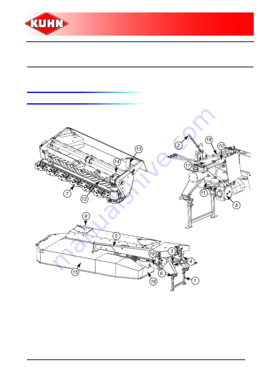 KUHN FC283 R Operator'S Manual Download Page 21