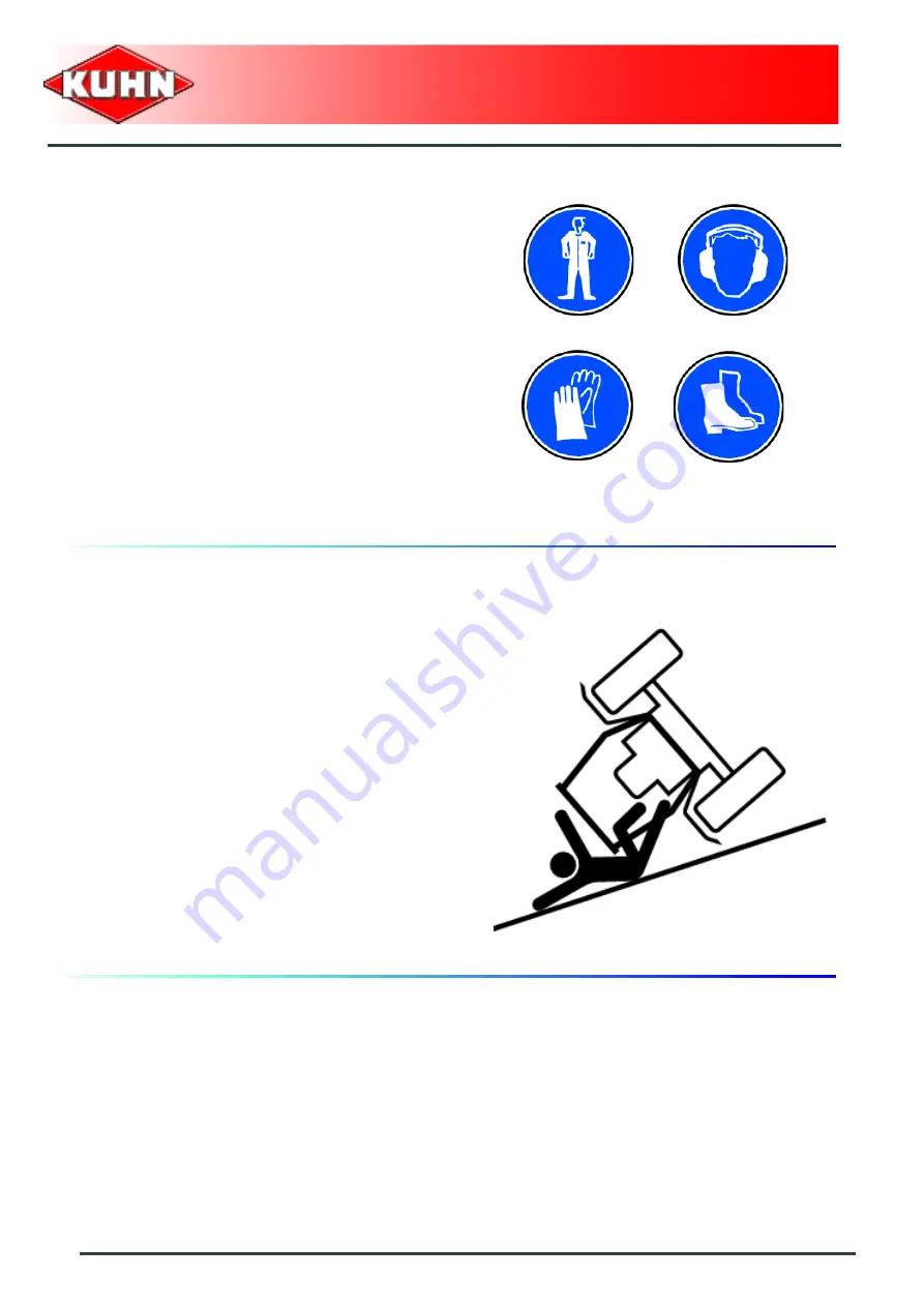 KUHN GF13002 Operator'S Manual Download Page 10