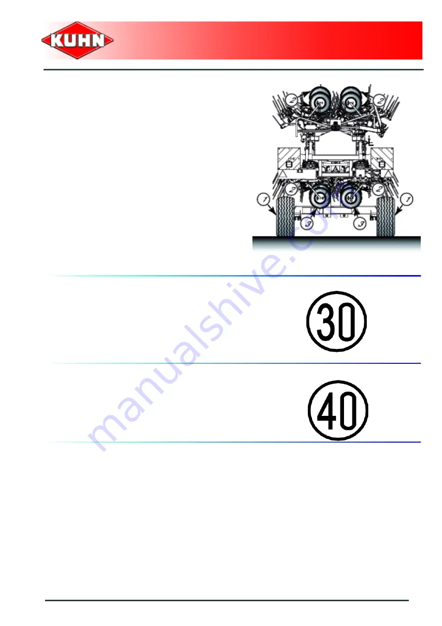 KUHN GF13002 Operator'S Manual Download Page 21