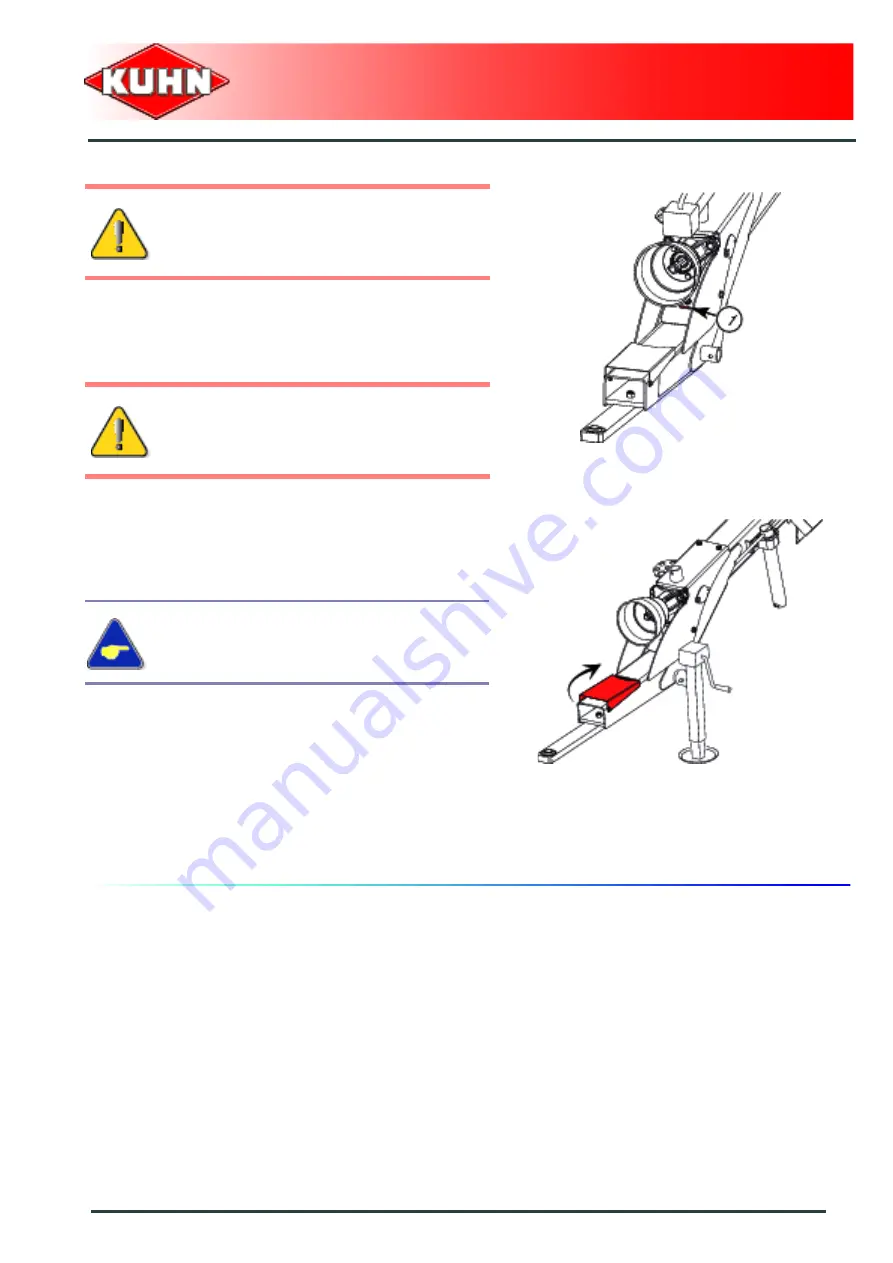 KUHN GF13002 Operator'S Manual Download Page 33