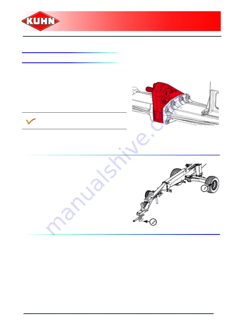 KUHN GF13002 Operator'S Manual Download Page 61