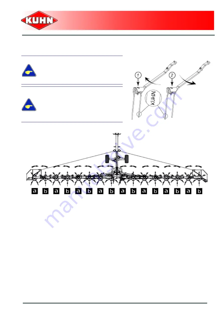 KUHN GF13002 Operator'S Manual Download Page 63