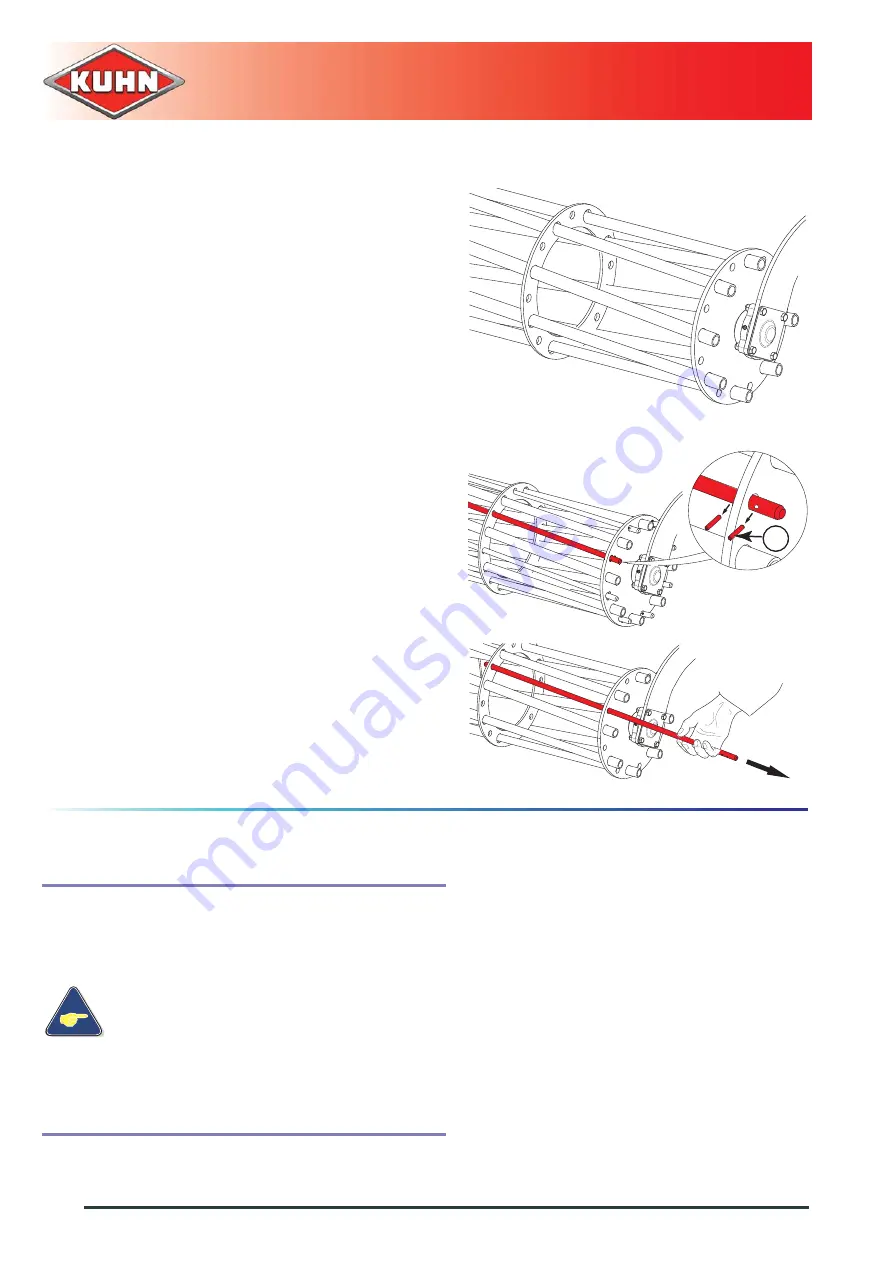 KUHN HR3004D Operator'S Manual Download Page 62