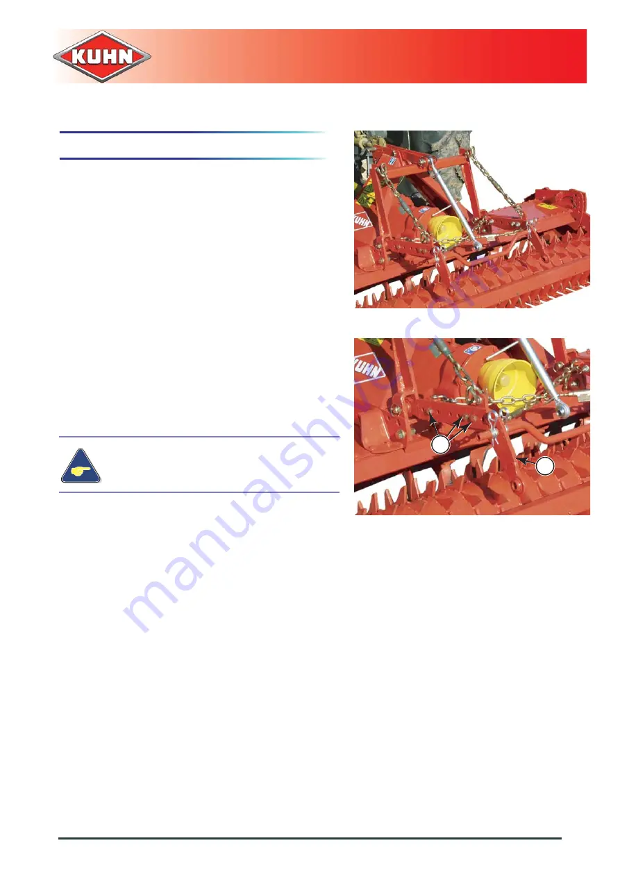 KUHN HR3004D Operator'S Manual Download Page 71