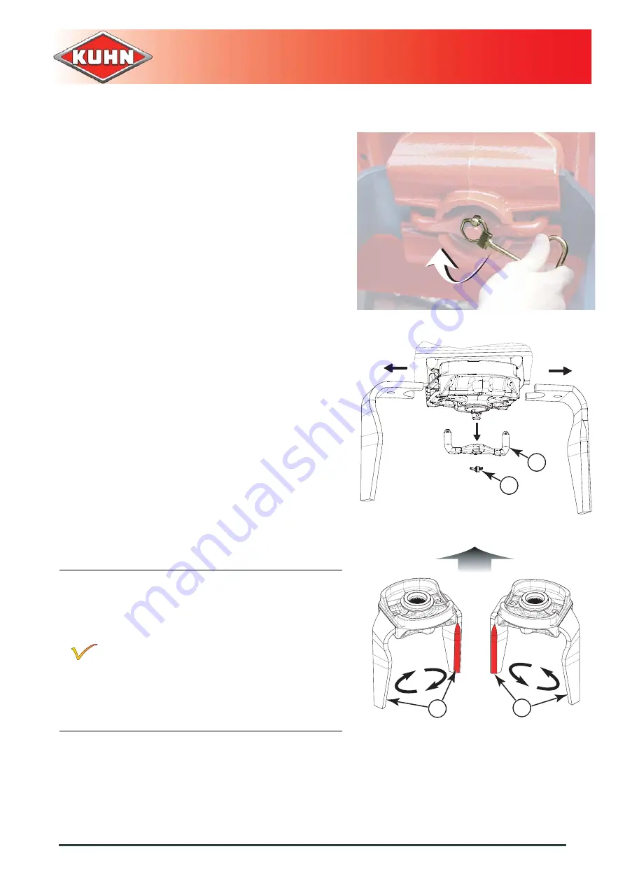 KUHN HR3004D Operator'S Manual Download Page 105