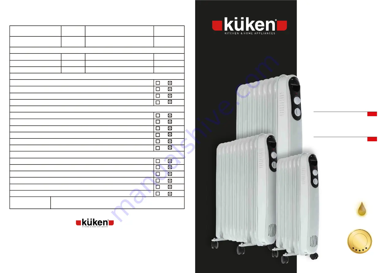 KUKEN W-HOF130-7 Instructions Download Page 1