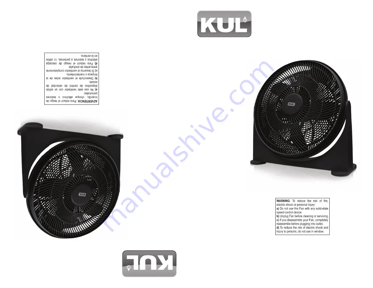 KUL KU33121 User Manual Download Page 1