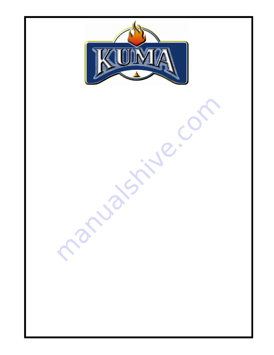 Kuma Stoves K-300 Installation And Operating Instructions Manual Download Page 1