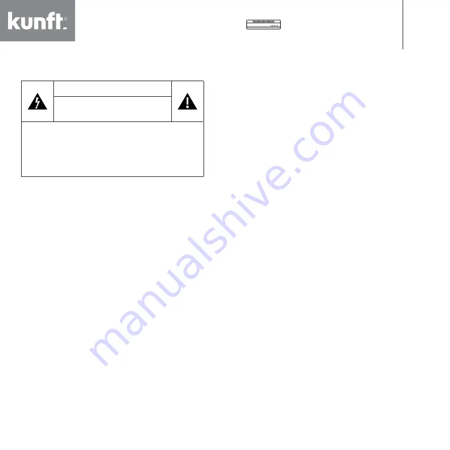 Kunft KCHS4852 IX Instruction Manual Download Page 3