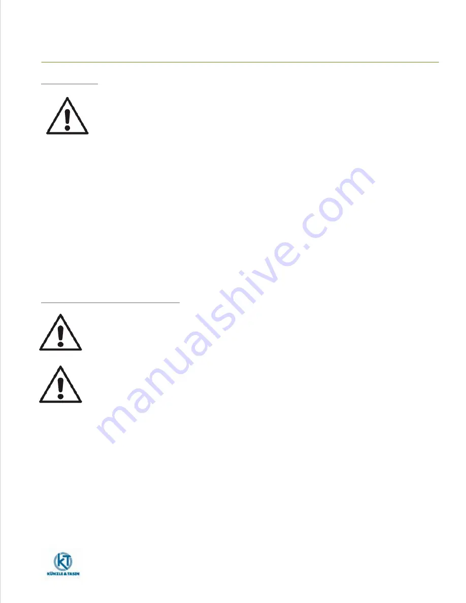 Kunzle & Tasin D MODULE E 15 M Original Instruction Download Page 7