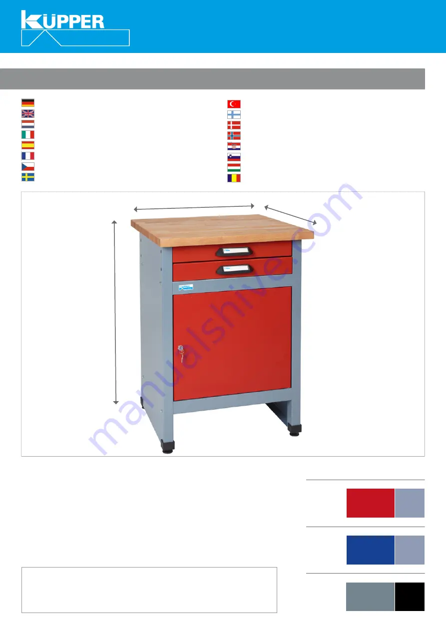 kupper 12290 Assembly Instruction Manual Download Page 1