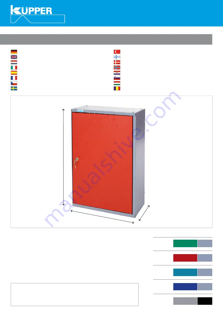 kupper 2050000980381 Assembly Instruction Manual Download Page 1