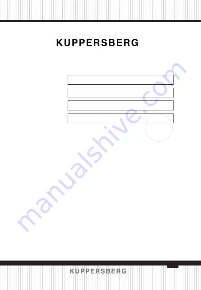 Kuppersberg SRB 1770 Technical Passport Download Page 51