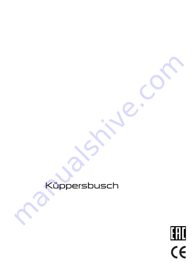 Kuppersbusch B6130.0 Instructions For Use Manual Download Page 32