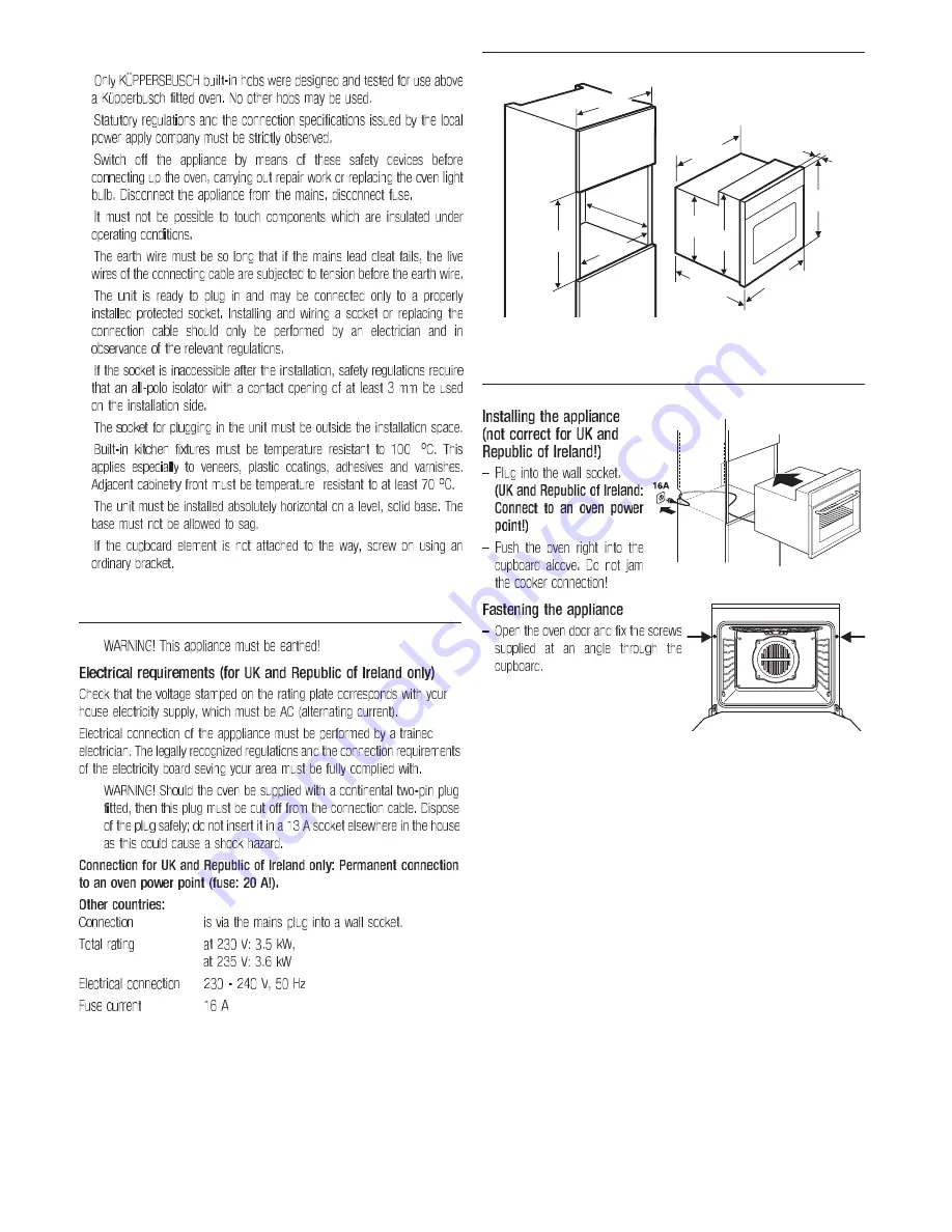 Kuppersbusch EEB 6300.8 Скачать руководство пользователя страница 17