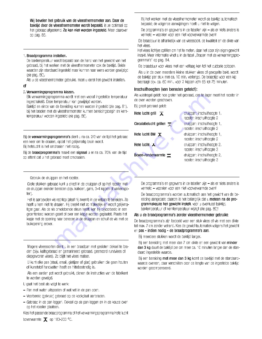 Kuppersbusch EEB 6600.8 Use And Installation  Manual Download Page 84