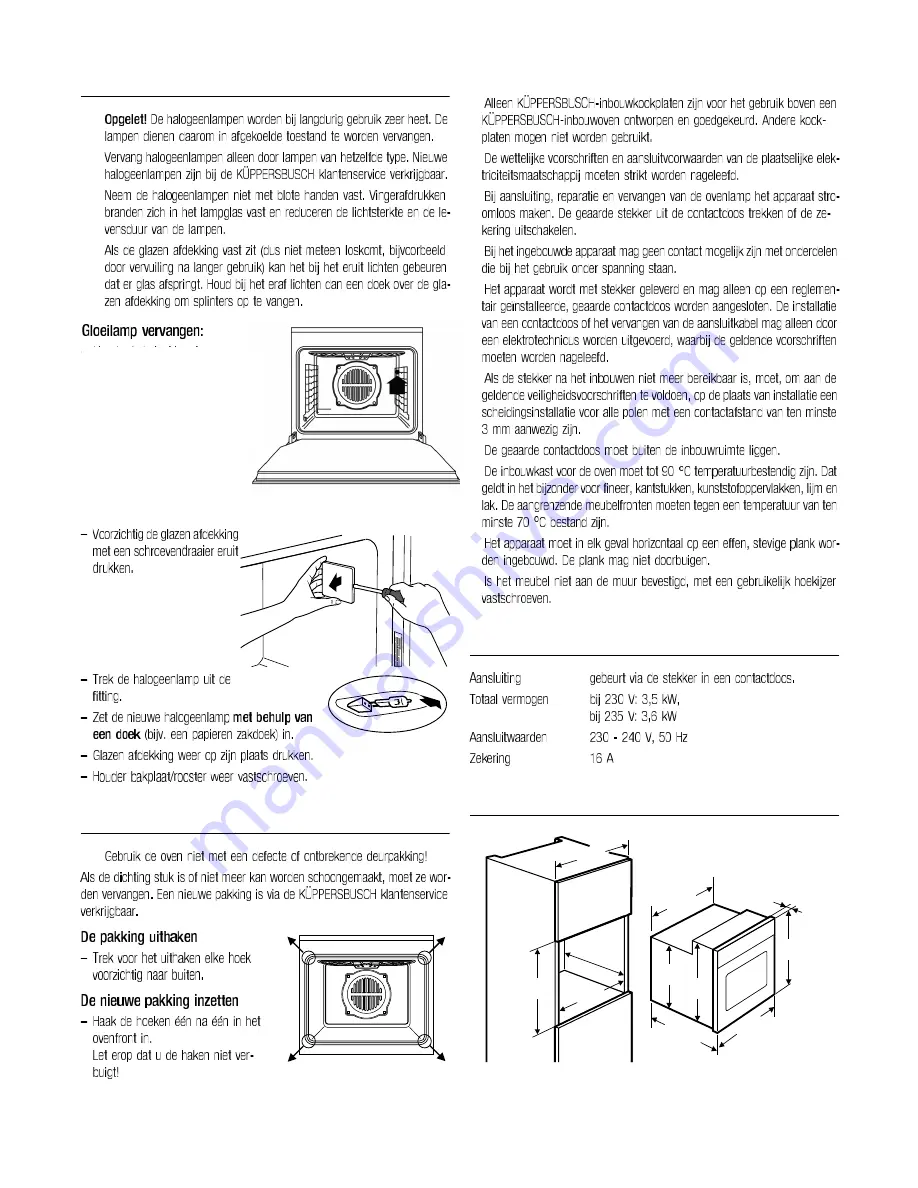 Kuppersbusch EEB 6800.8 Use And Installation  Manual Download Page 87