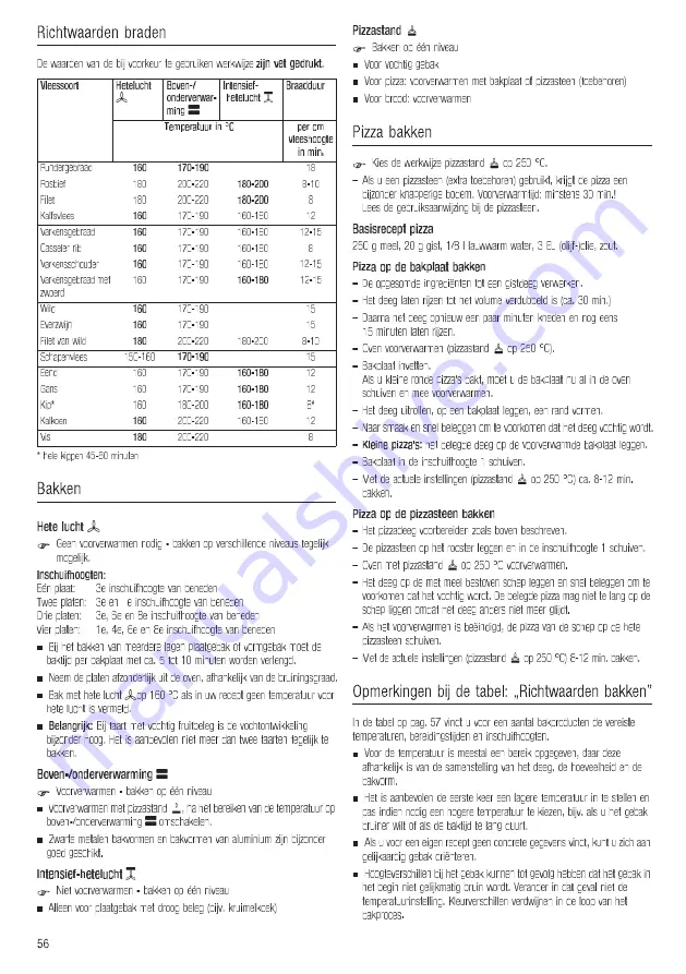 Kuppersbusch EEB6360.1 Instructions For Use And Installation Download Page 56