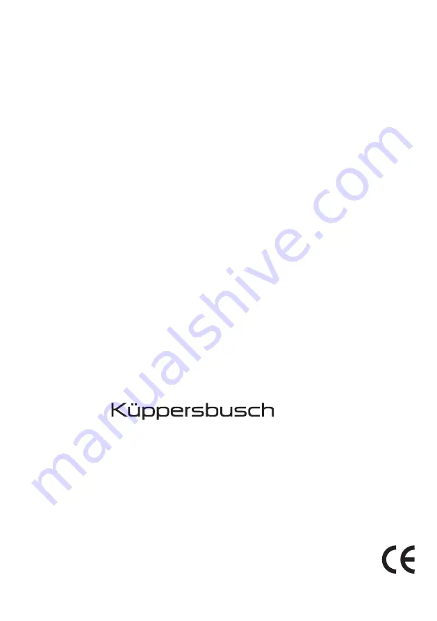 Kuppersbusch FKG9700.0E Instructions For Use And Instalation Download Page 165