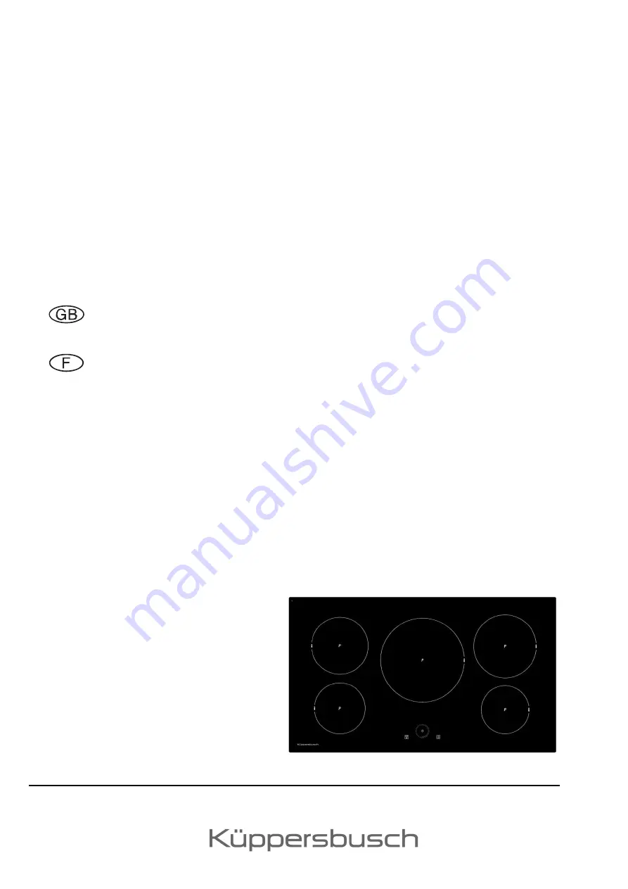 Küppersbusch EKI9350.1F Instructions For Use And Installation Download Page 1