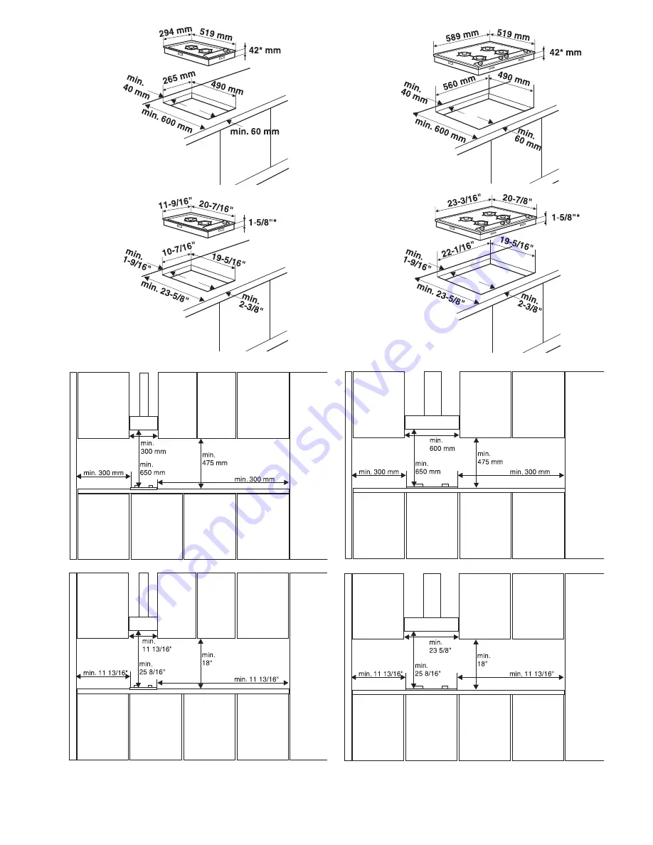 Küppersbusch GKS 324.0 Installation Instructions Manual Download Page 4