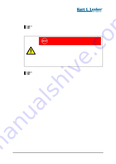 Kurt J. Lesker KJLC XCG Operating Manual Download Page 16