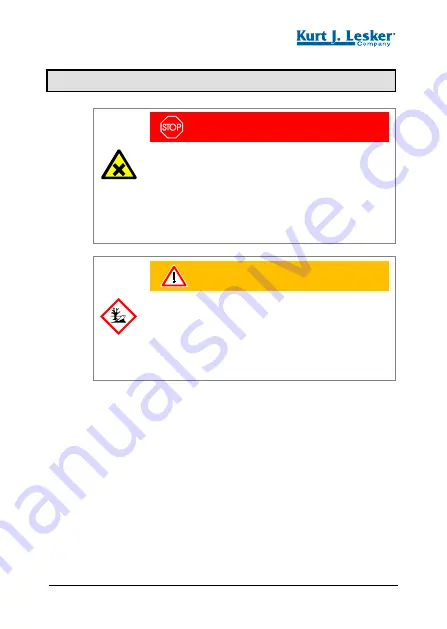 Kurt J. Lesker KJLC XCG Operating Manual Download Page 24