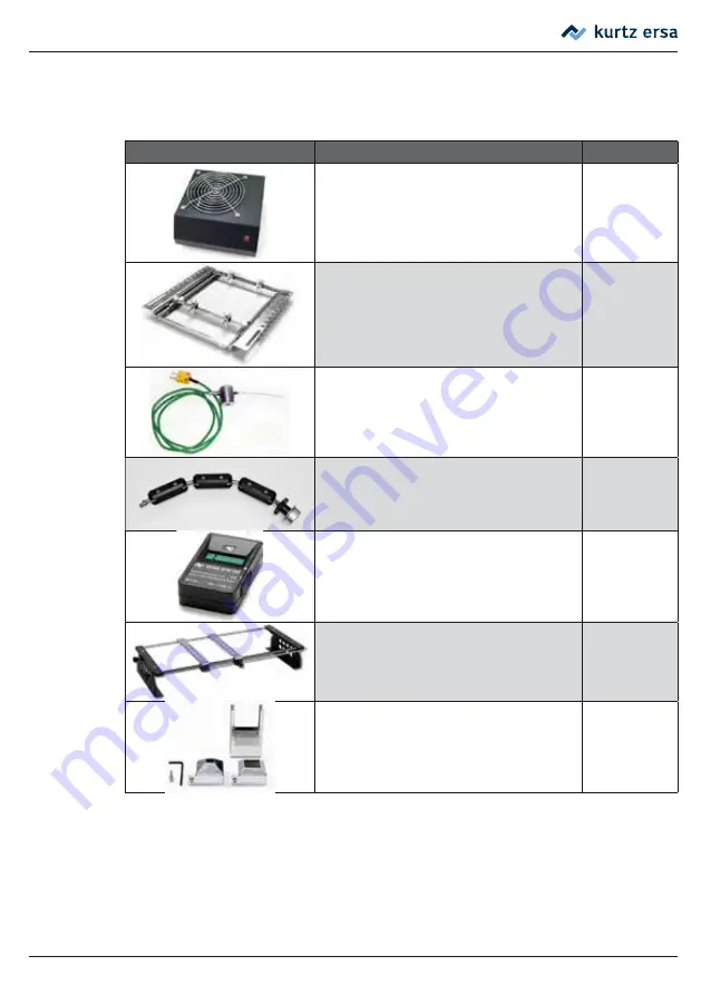 Kurtz Ersa 0HR200 Operating Instructions Manual Download Page 44