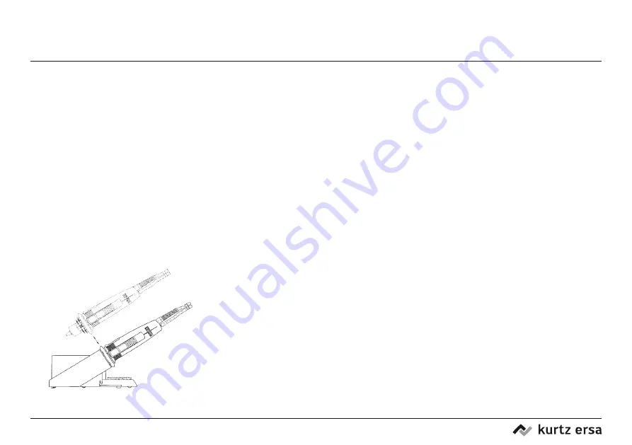 Kurtz Ersa X-Tool  CU 100 A Operating Instructions Manual Download Page 13