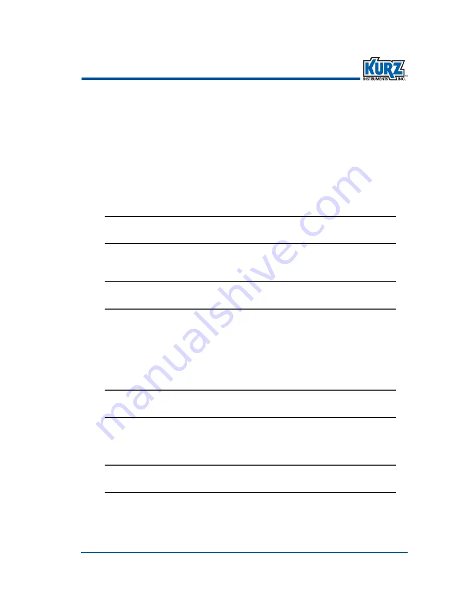 Kurz 410FTB Operation Manual Download Page 50