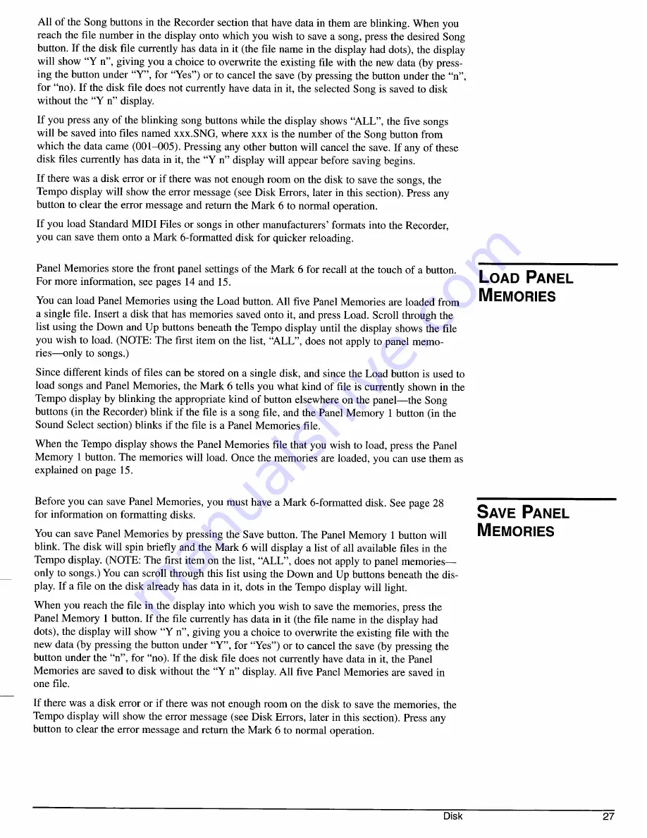 Kurzweil MARK 6 Owner'S Manual Download Page 30