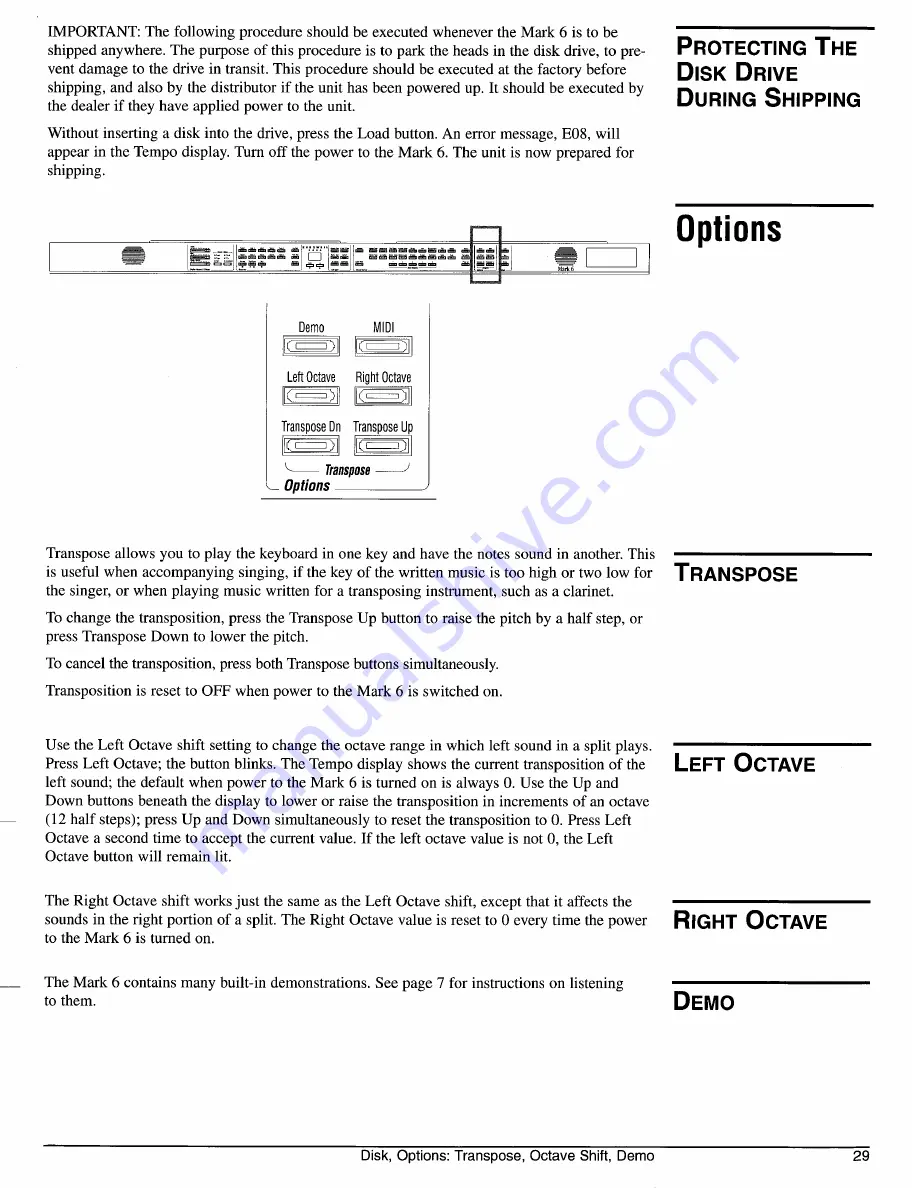 Kurzweil MARK 6 Owner'S Manual Download Page 32