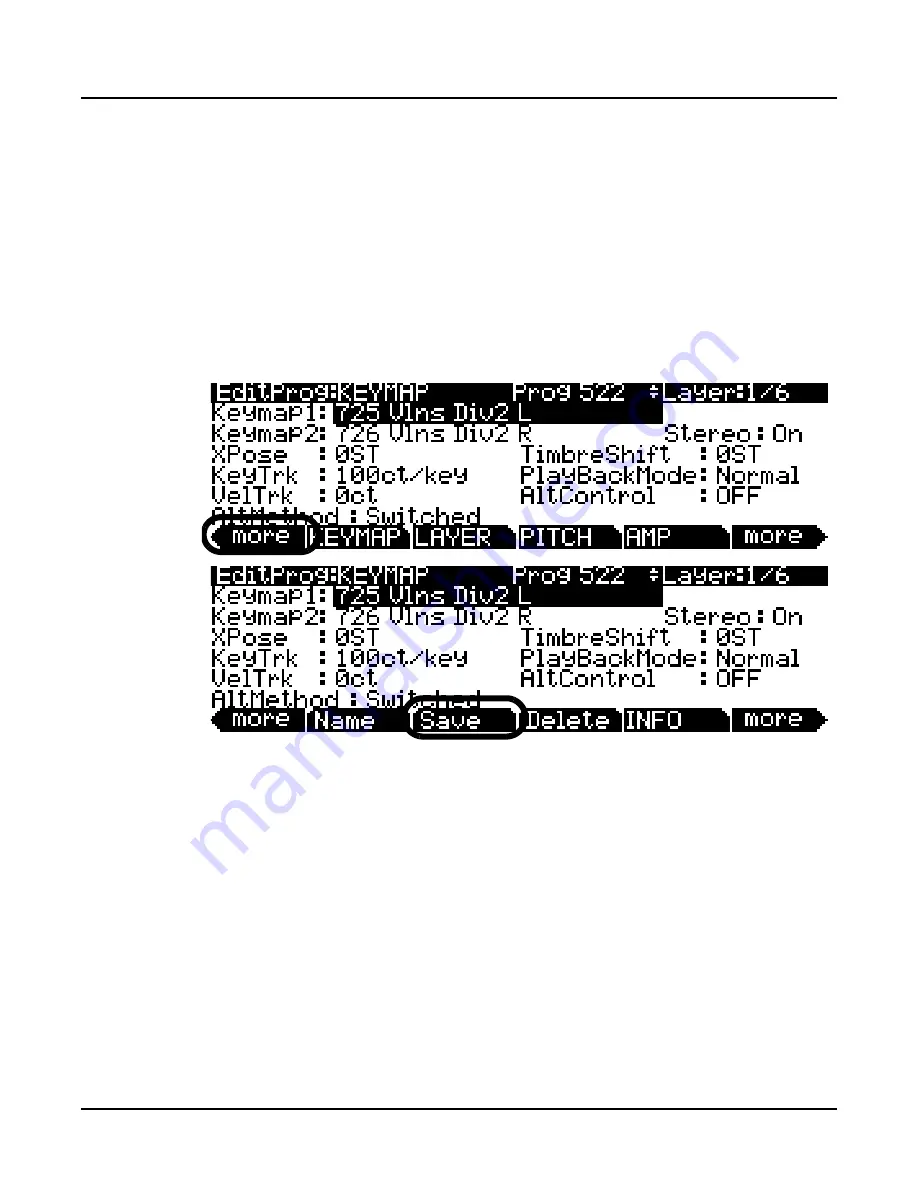 Kurzweil SP4 Series Musician'S Manual Addendum Download Page 10