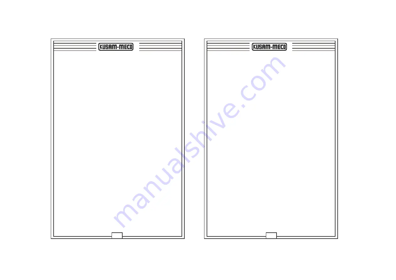 Kusam-meco KM 039F Скачать руководство пользователя страница 4