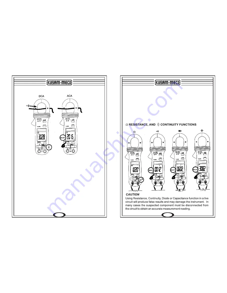 Kusam-meco KM 061 Operation Manual Download Page 9