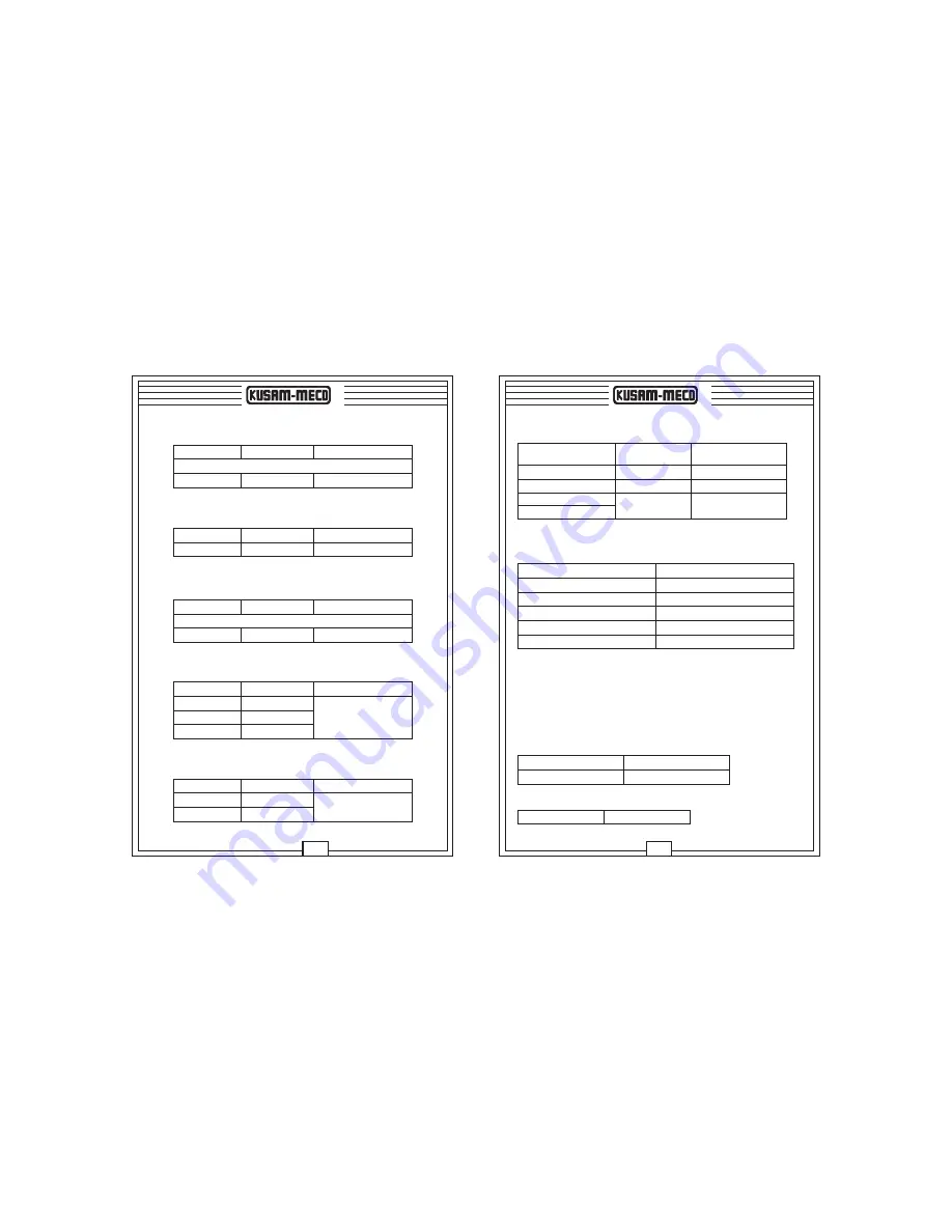 Kusam-meco KM 078 Instructions Manual Download Page 9