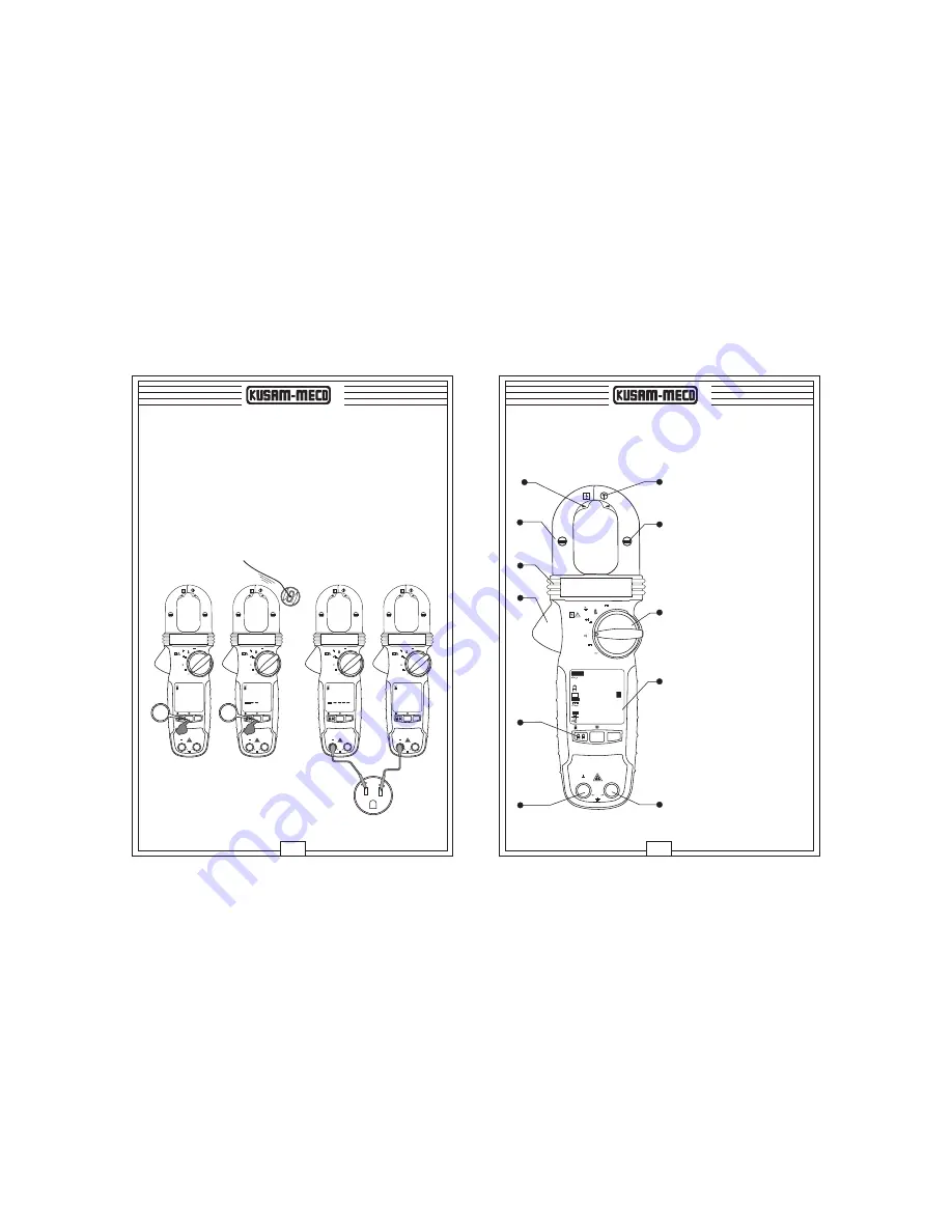 Kusam-meco KM 175D Operation Manual Download Page 14