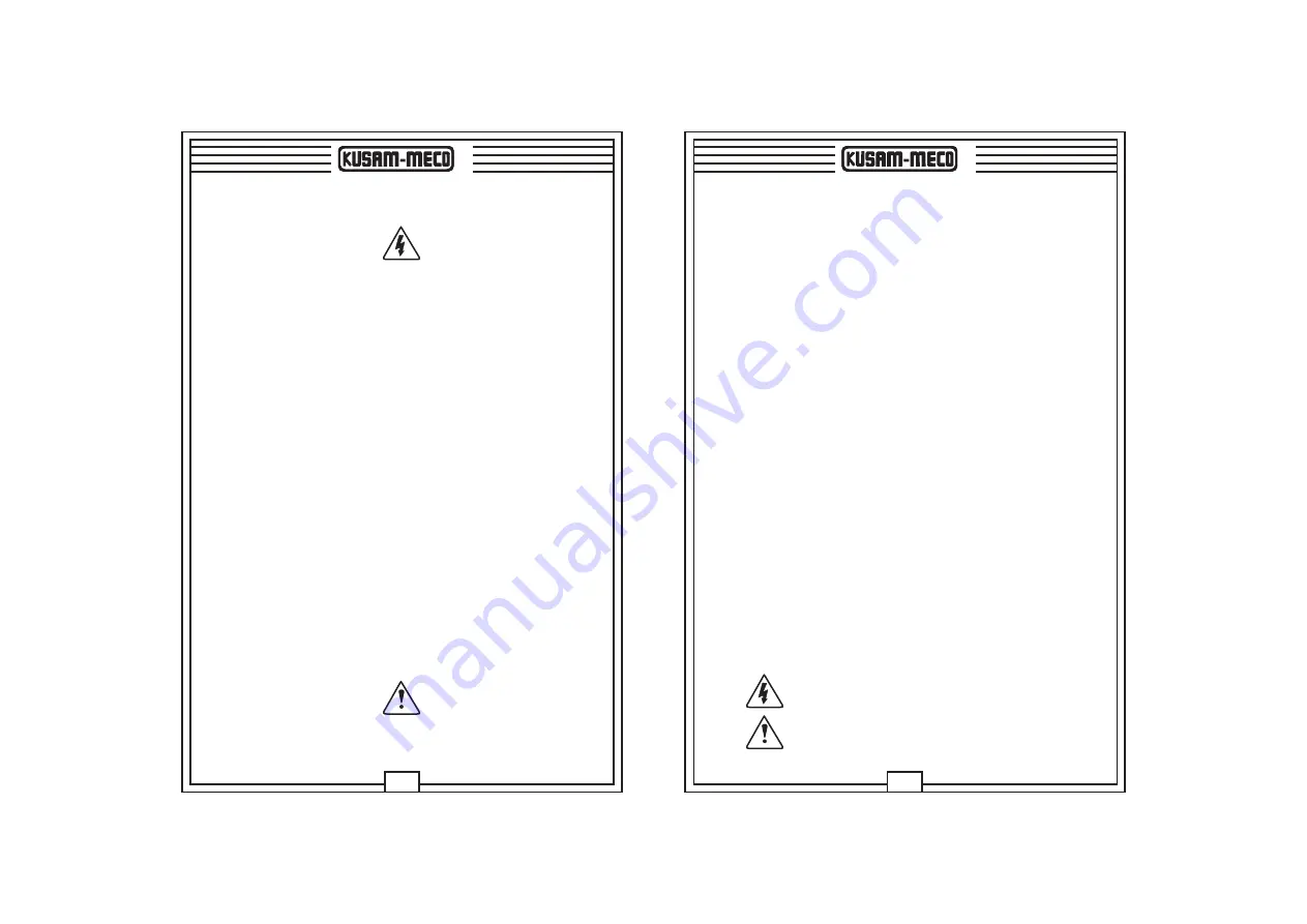 Kusam-meco KM 888PMR Operation Manual Download Page 3